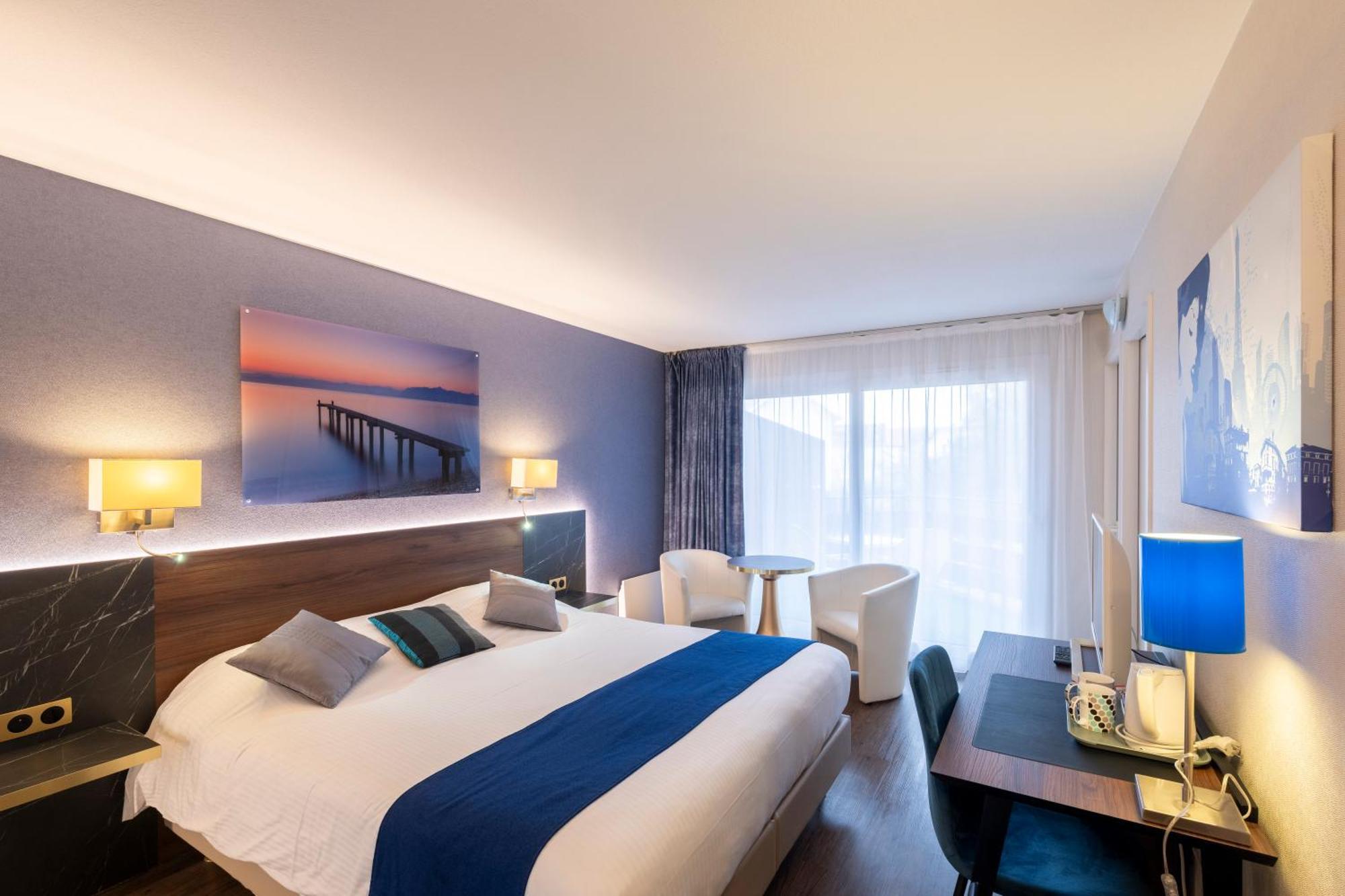 טונון-לה-בן Logis Hotel Arc En Ciel מראה חיצוני תמונה